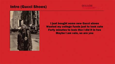 grace vanderwaal gucci shoes|Meaning of Intro (Gucci Shoes) by Grace VanderWaal.